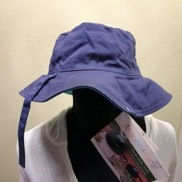 Flapjack Kids bucket hat, reversible NWOT - Picture 4 of 5